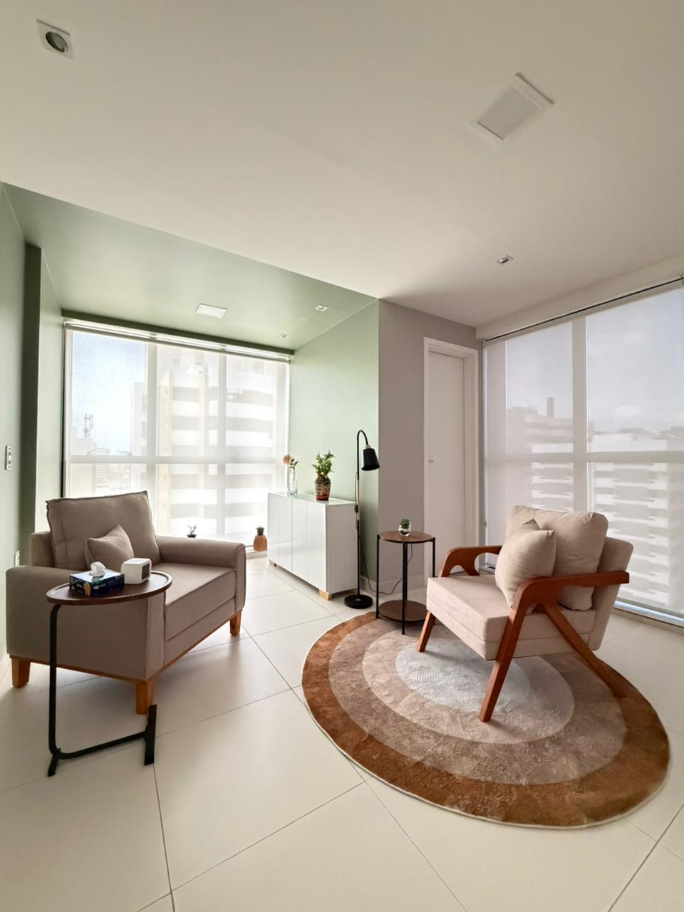 Sala de espera do consultório